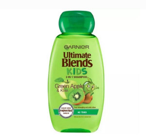 Garnier Ultimate Blends Kids Apricot 2 In 1 Green Apple & Kiwi Shampoo 250ml