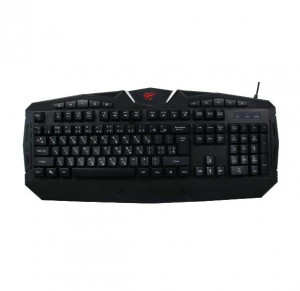 Havit KB505L Black USB Multi-Function Backlit Gaming Keyboard with Bangla