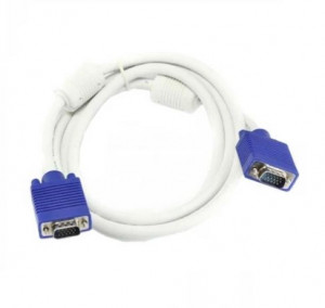 Havit VGA Male to Male, 3 Meter, White Cable