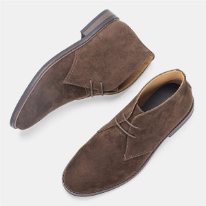 Men Desert Boots Retro American Style Male Ankle Boots Desert Boots - 44