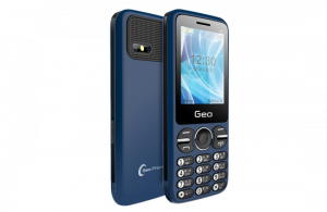 Geo R12 Dual Sim Feature Phone – Dark Blue
