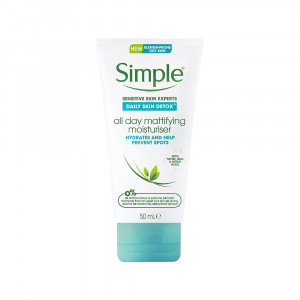 Simple Daily Skin Detox All Day Mattifying Moisturiser - 50ml