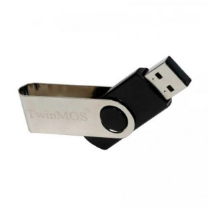 Twinmos X3 16GB USB 3.1 Black-Silver Pen Drive