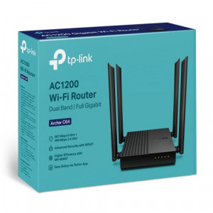 TP-Link Archer C64 Wireless & Ethernet Dual-Band AC1200 Mbps Gigabit Router