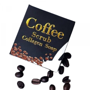 Coffee Scrub Collagen Soap Thailand - 65g
