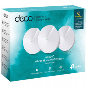 TP-Link Deco M5 AC1300 Mbps Gigabit Dual-Band Wi-Fi System (1-Pack)