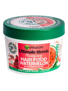 Garnier Ultimate Blends Hair Food Watermelon & Pomegranate 3-In-1 Hair Mask  390ml