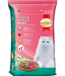 SmartHeart Adult Dry Cat Food Chicken & Tuna Flavour  - 7kg