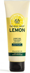 The Body Shop Lemon Purifying Face Wash Intensely Cleansing Protect Skin - 125ml
