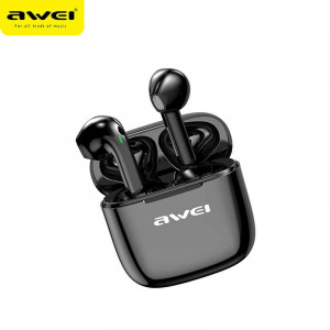 AWEI T26 TWS Earbuds Stereo Sound HiFi Bass Sound Touch Control Earphone