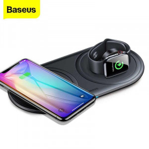 Baseus Planet 2 in 1 Cable Winder Plus Wireless Charger