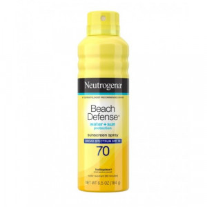 Neutrogena® Beach Defense® Water + Sun Protection Sunscreen Spray Broad Spectrum SPF 70