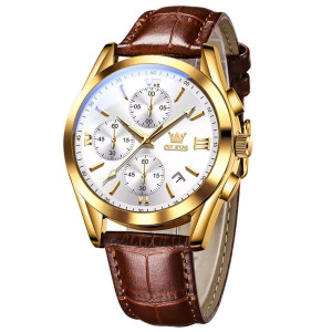 Fashionable Glass Quartz Analog Men Watch