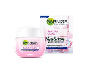 Garnier Sakura Glow Hyaluron Sleeping Mask Night Cream 50ml