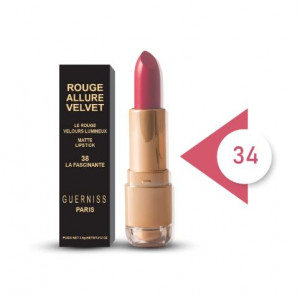 Guerniss Rouge Allure Velvet Matte Lipstick GS034