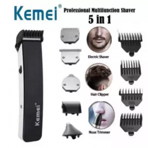 Kemei KM-3590 5 In 1 Professional Hair Clipper And Trimmer