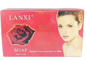 LANXI Rose Beauty Whitening Soap 110g