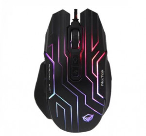 Meetion MT-GM22 Wired Black Dazzling Gaming Mouse