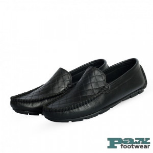 PAX Leathers Loafer Leather Shoes Black for Men