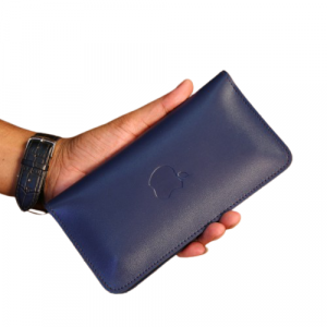 PAX Leathers Mobile Wallet Blue