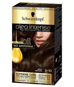 Schwarzkopf Oleo Intense Permanent Hair Colour - 3-10 Deep Brown