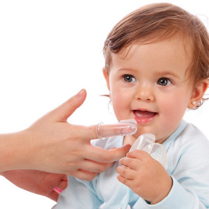 Finger Toothbrush For Kids – Transparent