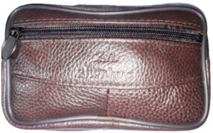 Leather Waist 03 Zippers Pocket Bag -C: 0319