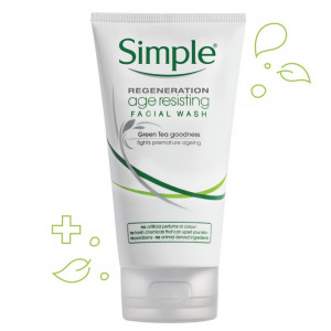 Simple Regeneration Age Resisting Facial Wash - 150ml