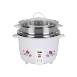 Vision Rice Cooker RC- 2.2 L 50-04 Red Double Pot