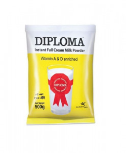 Diploma Instant Full Cream Milk Powder - 500gm