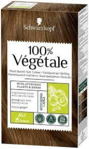 Schwarzkopf 100% Vegetale Plant-Based Hair Colour - Nut Brown