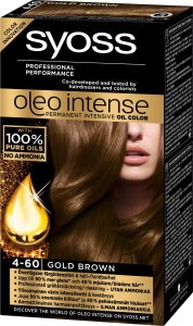 Schwarzkopf Oleo Intense Permanent Hair Colour - Gold Brown 4-60