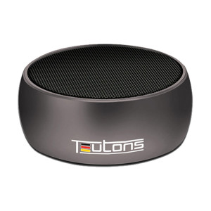 Teutons Simplicity 5W Metallic Bluetooth Black Speaker